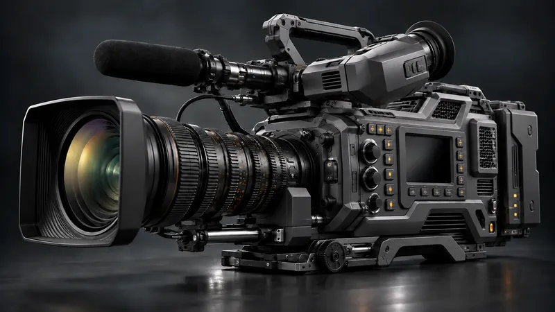 Blackmagic Studio Camera 4K Pro G2 professional video camera product photograph